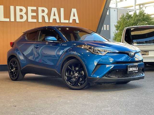トヨタ Ｃ－ＨＲ S 宮城県 2017(平29)年 10万km コバルトブルーメタリック ディーラーオプションナビ/バックカメラ/レーダークルーズコントロール/プリクラッシュセーフティ/レーンキープアシスト/オートライト/オートマチックハイビーム/スマートキー/ドアバイザー/フロアマット/保証書/取扱説明書/スペアキー