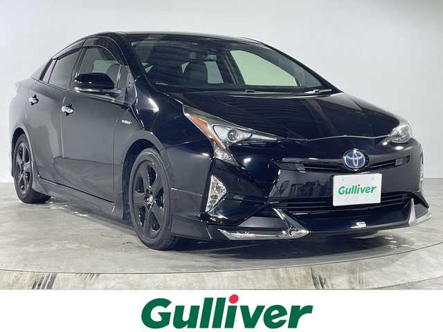 トヨタ プリウス A ツーリングセレクション 福岡県 2016(平28)年 12.6万km アティチュードブラックマイカ 純正ナビ/エアロパーツ(モデリスタ)/追従クルコン/シートヒーター【D+N】/HUD/パーキングアシスト/自動駐車/バックカメラ/ワンセグTV/CD/AM/FM/AUX/ビルトインETC/社外フロアマット/Wエアバッグ/カーテンエアバッグ/BSM/前後コーナーセンサー/プッシュスタート/スマートキー/AAC