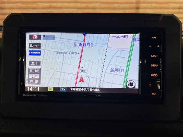 スズキ ジムニー XC 道央・札幌 2019(令1)年 4.8万km シフォンアイボリーメタリックブラック2トーンルーフ 【2511014617】/ワンオーナー　/衝突軽減ブレーキ　/社外ナビ　/フルセグＴＶ　/ドライブレコーダー　/前席シートヒーター　/純正１５インチアルミホイール/プッシュスタート　/スマートキー　/ＬＥＤヘッドライト　/フォグランプ　/ＥＴＣ