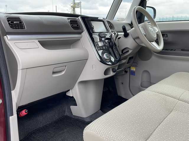 ダイハツ タント G 新潟県 2015(平27)年 7万km ファイアークォーツレッドM 4WD/社外ディスプレイオーディオ/CD/DVD/USB/ETC/両側パワースライドドア/ベンチシート/スマートキー/プッシュスタート/オートライト/純正14インチアルミホイール