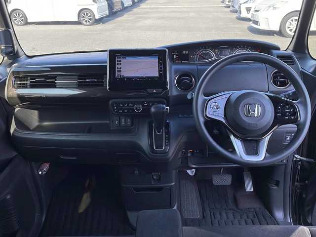 ホンダ Ｎ ＢＯＸ カスタム G L ホンダセンシング 熊本県 2017(平29)年 9.2万km クリスタルブラックパール (株)IDOMが運営する【じしゃロン熊本店】の自社ローン対象車両になります。こちらは現金ご利用時の価格です。自社ローンご希望の方は別途その旨お申付け下さい。　/純正ナビ（VXM-184VFi）/バックカメラ/フルセグテレビ/DVD/CD/Bluetooth接続/ビルトインETC/クルーズコントロール/コーナーセンサー/両側パワースライドドア/LEDヘッドライト/オートライト/スマートキー/純正14インチアルミホイール