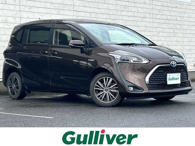 トヨタ シエンタ ハイブリッド ファンベースG 茨城県 2019(平31)年 4.7万km ヴィンテージブラウンパールクリスタルシャイン 社外メモリナビ/(地デジTV・CD・DVD・BT・ラジオ再生)/両側パワースライドドア/プリクラッシュセーフティ/コーナーセンサー/バックカメラ/ビルトインETC/オートライト/LEDヘッドライト/社外15inアルミホイール/フロアマット/スマートキー/スペアキー/取扱説明書