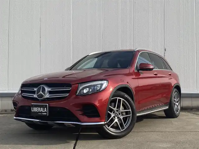 メルセデス・ベンツ ＧＬＣ２５０ 東京都 2017(平29)年 4.8万km 赤 HUD /レーダーセーフティパッケージ /360°ビューカメラ /純正HDDナビ /LEDヘッドライト /ハーフレザーシート /シートヒーター /エアサスペンション /キーレスゴー /パワーバックドア /パークトロニック /ETC2.0