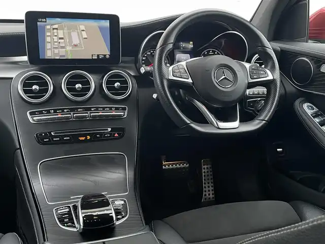 メルセデス・ベンツ ＧＬＣ２５０ 東京都 2017(平29)年 4.8万km 赤 HUD /レーダーセーフティパッケージ /360°ビューカメラ /純正HDDナビ /LEDヘッドライト /ハーフレザーシート /シートヒーター /エアサスペンション /キーレスゴー /パワーバックドア /パークトロニック /ETC2.0