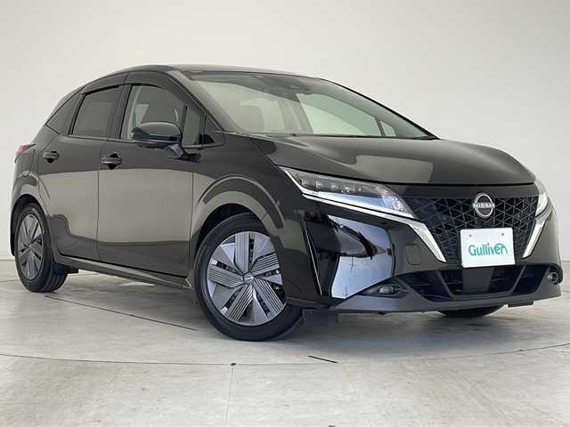 日産 ノート X 愛知県 2022(令4)年 4.6万km スーパーブラック プロパイロット/衝突軽減システム/純正9型ディスプレイオーディオ　ナビあり/三眼LEDヘッドライト/全方位カメラ/レーダークルーズコントロール/フルセグ/Bluetooth/バックカメラ/コーナーセンサー/ETC2.0/インテリジェントミラー/オートマチックハイビーム/置くだけ充電機/ドライブレコーダー/ステアリングスイッチ/スマートキー/プッシュスタート