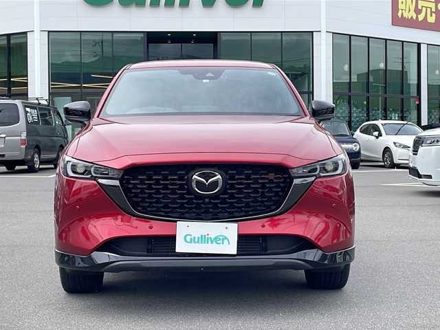 マツダ ＣＸ－５ XD スポーツアピアランス 長野県 2022(令4)年 1.8万km ソウルレッドクリスタルM 10.25インチ純正ナビ/BluetoothAudio/フルセグTV/全方位カメラ/ETC/ドライブレコーダー/スマートブレーキサポート/レーダークルーズコントロール/クルージングトラフィックサポート/アドバンスドスマートシティブレーキサポート/後退時スマートシティブレーキサポート/誤発信抑制制御/ブラインドスポットモニタリング/車線逸脱警報システム/レーンキープアシストシステム/前後パーキングセンサー/ドライバーアテンションアラート/ハンズフリーパワーバックドア/アダプティブLEDヘッドライト/オートライト/パワーシート/本革シート/革巻きステアリング/全席シートヒーター/ステアリングヒーター/ステアリングスイッチ/パドルシフト/置くだけ充電/電動パーキングブレーキ/ブレーキホールド/電動リアゲート/純正フロアマット/純正19インチアルミホイール/ETC/プッシュスタート/電動格納ミラー/パワーウインドウ/パワーステアリング/スマートキー/禁煙車