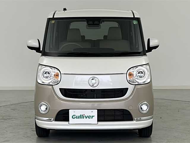 ダイハツ ムーヴ キャンバス G メイクアップ リミテッド　SAⅢ 宮城県 2022(令4)年 4.9万km パールホワイトⅢ/ナチュラルベージュマイカメタリック 2トーン スマートアシストIII/・衝突回避支援ブレーキ機能/・車線逸脱警報機能/・オートハイビーム（ＡＨＢ）/・コーナーセンサー/パノラマモニター/社外7インチSDナビ/。BT.CD.DVD/両側パワースライドドア/D席パワーシート/ステアリングスイッチ/ETC/プッシュスタート/スマートキー/アイドリングストップ/横滑り防止装置/LEDヘッドライト/LEDフォグライト/社外フロアマット/純正ホイルキャップ