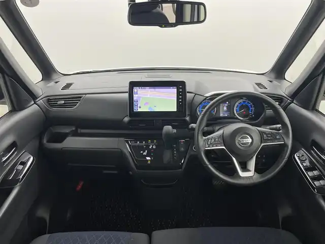 日産 ルークス HWS Gターボ プロパイロットED 岡山県 2023(令5)年 0.9万km ホワイトパール 快適パックB/純正10インチナビ/・FM/AM/Bluetooth/フルセグ/HDMI/・TVキャンセラー/アラウンドビューモニター/安全システム/・プロパイロット/・インテリジェントエマージェンシーブレーキ/・踏み間違い防止/・車線逸脱支援システム/警報/・コーナーセンサー/ハンズフリー機能付きパワースライドドア/前後ドライブレコーダー/ETC/純正15インチナビ/純正フロアマット/ドアバイザー/取扱説明書/新車保証書/スマートキー×２
