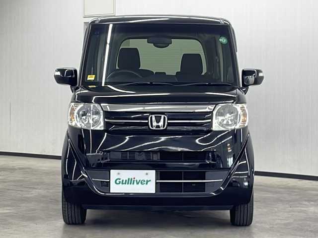 ホンダ Ｎ ＢＯＸ G Lパッケージ 長崎県 2016(平28)年 6.5万km クリスタルブラックパール 禁煙車/純正ナビ（VXM-174VFXi）/CD/DVD/Bluetooth/バックカメラ/ETC/片側パワースライドドア/プッシュスタート/オートライト/純正ヘッドランプ/横滑り防止機能/純正フロアマット/スペアキー/取説/保証書