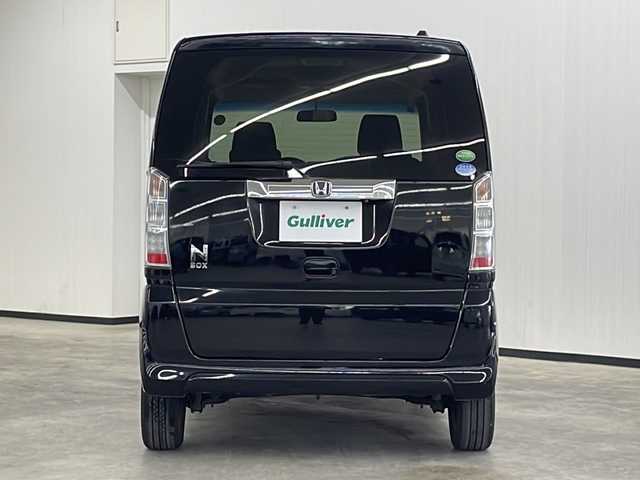 ホンダ Ｎ ＢＯＸ G Lパッケージ 長崎県 2016(平28)年 6.5万km クリスタルブラックパール 禁煙車/純正ナビ（VXM-174VFXi）/CD/DVD/Bluetooth/バックカメラ/ETC/片側パワースライドドア/プッシュスタート/オートライト/純正ヘッドランプ/横滑り防止機能/純正フロアマット/スペアキー/取説/保証書