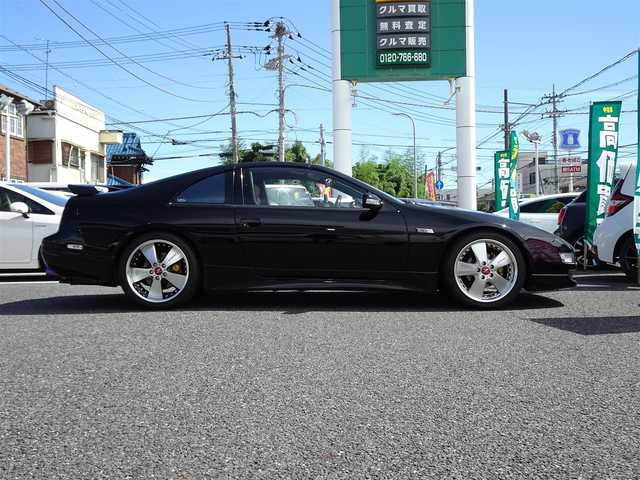 日産 フェアレディ Ｚ 300ZX ツインターボ 2／2 千葉県 2000(平12)年 10.4万km スーパーブラック 社外ナビ/・フルセグTV/・Bluetooth/・FM/AMラジオ/ETC/スペアキー/パワーシート（F席）/BOSEサウンド/マルチインフォメーション（ターボタイマー）/社外マフラー/社外ホイール（ESTATUS Style-S）/ALPINEツィーター/ウーハー/社外ステアリング（Daytona）/ドライブレコーダー/タイミングベルト交換（H30/6）/クーラント交換（R4/7）/保証書/取扱説明書
