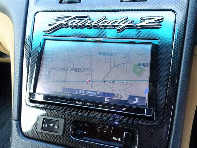 日産 フェアレディ Ｚ 300ZX ツインターボ 2／2 千葉県 2000(平12)年 10.4万km スーパーブラック 社外ナビ/・フルセグTV/・Bluetooth/・FM/AMラジオ/ETC/スペアキー/パワーシート（F席）/BOSEサウンド/マルチインフォメーション（ターボタイマー）/社外マフラー/社外ホイール（ESTATUS Style-S）/ALPINEツィーター/ウーハー/社外ステアリング（Daytona）/ドライブレコーダー/タイミングベルト交換（H30/6）/クーラント交換（R4/7）/保証書/取扱説明書