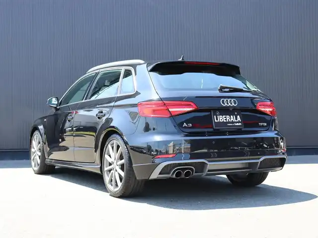 アウディ Ａ３ SB Sラインテクノリミテッド 静岡県 2018(平30)年 3.2万km ミトスブラックメタリック 375台限定車/アシスタンスパッケージ/・LKA/・ハイビームアシスト/純正ナビ/Apple CarPlay/マトリクスLED/純正ドラレコ前後/ACC/パドルシフト/バーチャルコックピット/ルーフレール