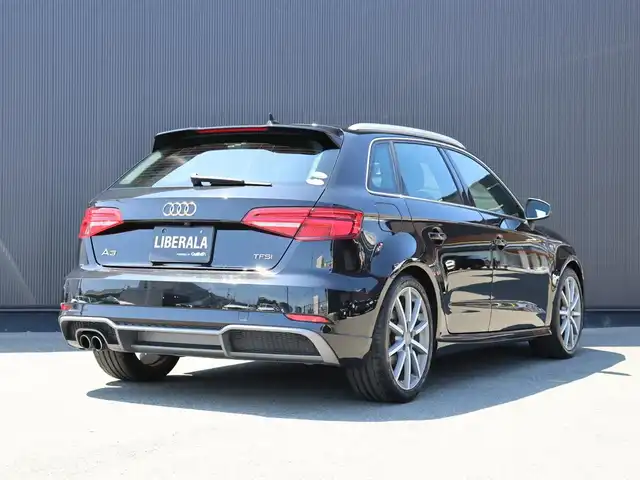 アウディ Ａ３ SB Sラインテクノリミテッド 静岡県 2018(平30)年 3.2万km ミトスブラックメタリック 375台限定車/アシスタンスパッケージ/・LKA/・ハイビームアシスト/純正ナビ/Apple CarPlay/マトリクスLED/純正ドラレコ前後/ACC/パドルシフト/バーチャルコックピット/ルーフレール