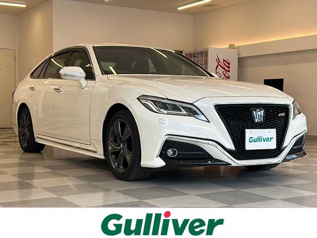 トヨタ クラウン ハイブリッド RS リミテッド 岐阜県 2020(令2)年 3.4万km ホワイトパールクリスタルシャイン 純正ナビゲーション/バックモニター/Bluetooth/フルセグ視聴/トヨタセーフティセンス/レーダークルーズコントロール/ブラインドスポットモニター/クリアランスソナー/ＬＥＤヘッドライト/オートライト/オートハイビーム/前席パワーシート/前席シートヒーター/ハーフレザーシート/ドライブレコーダー/プッシュスタート/スマートキー/スペアキーあり/ＵＳＢポート