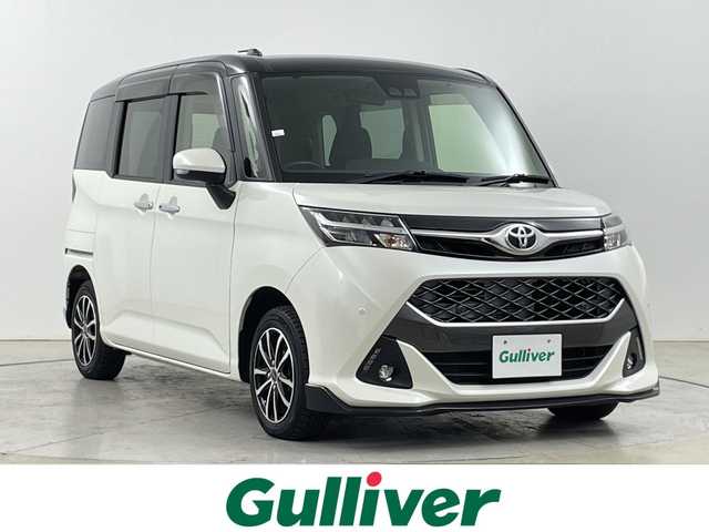 トヨタ タンク カスタムG 道央・札幌 2020(令2)年 3.9万km ブラックマイカメタリック/パールホワイト2トーン ・４WD/ スマートアシスト/・衝突警報・衝突回避支援ブレーキ機能/・ALPINE 9インチナビ/・DVD.CD.SD.Bluetooth/・ダブルゾーン.フルセグ/・バックカメラ/・クルーズコントロール/・両側パワースライドドア /・LEDオートライト/オートハイビーム/・ETC