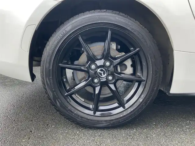 マツダ ロードスター S 静岡県 2018(平30)年 2.7万km スノーフレイクホワイトパールマイカ i-ACTIVSENSE/純正オーディオ/　AM FM CD USB AUX/LEDオートヘッドランプ/革巻きステアリング/ステアリングスイッチ/リアクリアランスソナー/ブラインドスポットモニター/純正16インチアルミホイール/スマートキー2本/ワンオーナー/6速MT