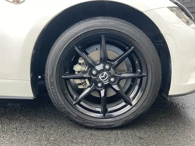 マツダ ロードスター S 静岡県 2018(平30)年 2.7万km スノーフレイクホワイトパールマイカ i-ACTIVSENSE/純正オーディオ/　AM FM CD USB AUX/LEDオートヘッドランプ/革巻きステアリング/ステアリングスイッチ/リアクリアランスソナー/ブラインドスポットモニター/純正16インチアルミホイール/スマートキー2本/ワンオーナー/6速MT