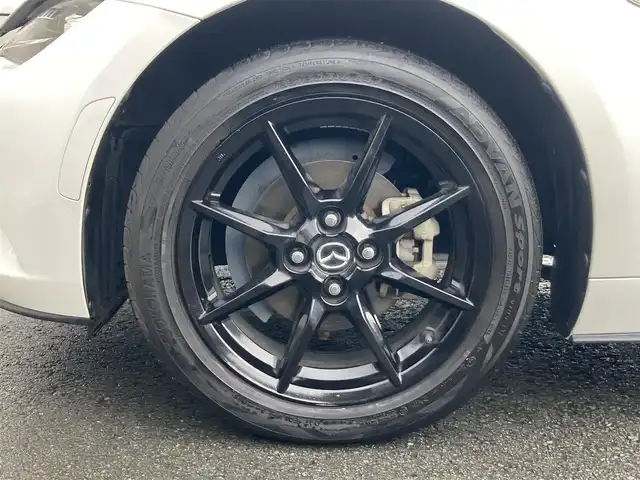 マツダ ロードスター S 静岡県 2018(平30)年 2.7万km スノーフレイクホワイトパールマイカ i-ACTIVSENSE/純正オーディオ/　AM FM CD USB AUX/LEDオートヘッドランプ/革巻きステアリング/ステアリングスイッチ/リアクリアランスソナー/ブラインドスポットモニター/純正16インチアルミホイール/スマートキー2本/ワンオーナー/6速MT