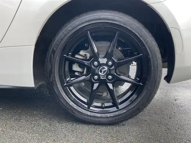 マツダ ロードスター S 静岡県 2018(平30)年 2.7万km スノーフレイクホワイトパールマイカ i-ACTIVSENSE/純正オーディオ/　AM FM CD USB AUX/LEDオートヘッドランプ/革巻きステアリング/ステアリングスイッチ/リアクリアランスソナー/ブラインドスポットモニター/純正16インチアルミホイール/スマートキー2本/ワンオーナー/6速MT