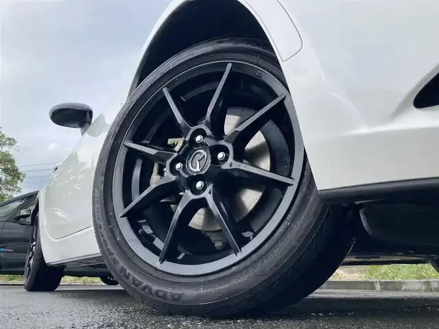 マツダ ロードスター S 静岡県 2018(平30)年 2.7万km スノーフレイクホワイトパールマイカ i-ACTIVSENSE/純正オーディオ/　AM FM CD USB AUX/LEDオートヘッドランプ/革巻きステアリング/ステアリングスイッチ/リアクリアランスソナー/ブラインドスポットモニター/純正16インチアルミホイール/スマートキー2本/ワンオーナー/6速MT