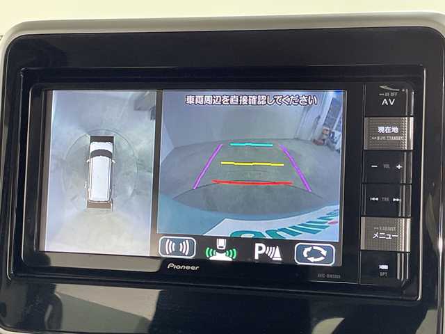 スズキ スペーシア HYBRID X 福岡県 2019(令1)年 2.5万km オフブルーM 純正メモリーナビゲーション（AVIC-RWS901）/フルセグテレビ/テレビキッド/全方位モニター/シートヒーター（D/N）/ベンチシート/両側パワースライドドア/スマートキー/プッシュスタート/ステアリングスイッチ/ドライブレコーダー前後/オートライト