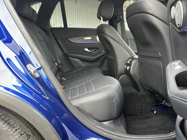 メルセデス・ベンツ ＧＬＣ２２０ d 4マチック AMGライン 長野県 2019(令1)年 3.8万km 青 ４WD/ガラスルーフ/ブラックレザーシート/純正メーカーナビ/バックカメラ/ETC/パワーバックドア/シートヒーター/純正19インチアルミ/冬タイヤ積込/コーナーセンサー/保証書・取説/スペアキー