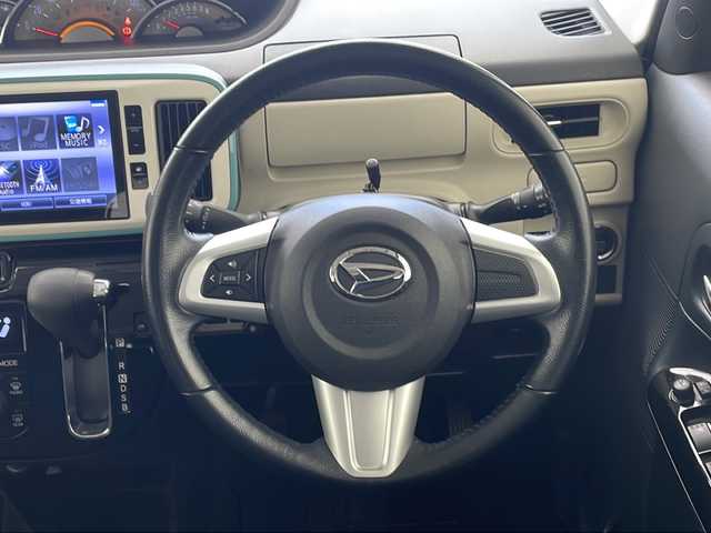 ダイハツ ムーヴ キャンバス G メイクアップ SA Ⅲ 沖縄県 2018(平30)年 7.1万km パールホワイトⅢ/ファインミントメタリック 2トーン 純正ナビ　【NSZN-X67D】/　(フルセグTV Bluetooth CD　DVD　HDMI)　/パノラマモニター　/前後ドライブレコーダー　/ETC/両側パワースライドドア　/ステアリングスイッチ/プッシュスタート　/スマートキー　/スペアキー/純正フロアマット　/LEDヘッドライト　/オートライト