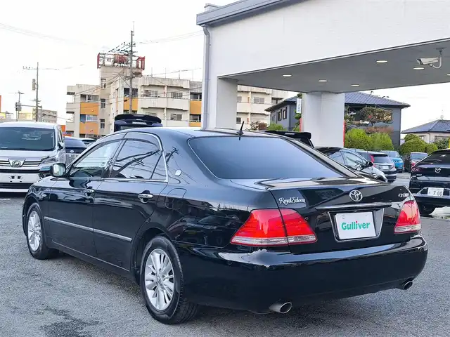 トヨタ クラウン ロイヤル ロイヤルサルーン 熊本県 2005(平17)年 11.5万km ブラック 純正メーカーナビ/【TV/CD/DVD】/バックカメラ/クルーズコントロール/レザーシート/パワーシート/純正16インチAW/プッシュスタート/スマートキー/ETC/オートライト/革巻きステアリング/ステアリングスイッチ/ABS/盗難防止装置/取扱説明書