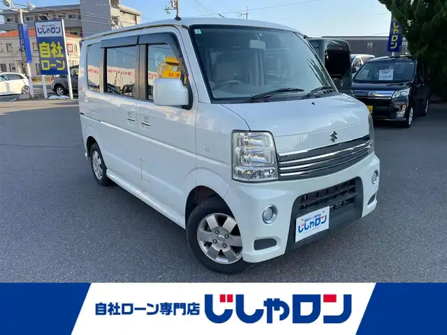 スズキ エブリィ ワゴン PZターボ 和歌山県 2011(平23)年 4.3万km パールホワイト (株)IDOMが運営する【じしゃロン和歌山店】の自社ローン対象車両になります。こちらは現金ご利用時の価格です。/自社ローンご希望の方は別途その旨お申付け下さい。/フルセグＴＶ/Ｂｌｕｅｔｏｏｔｈ/ＥＴＣ/片側パワースライドドア