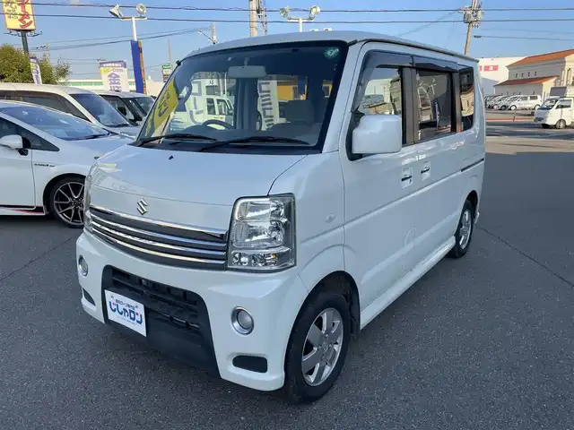 スズキ エブリィ ワゴン PZターボ 和歌山県 2011(平23)年 4.3万km パールホワイト (株)IDOMが運営する【じしゃロン和歌山店】の自社ローン対象車両になります。こちらは現金ご利用時の価格です。/自社ローンご希望の方は別途その旨お申付け下さい。/フルセグＴＶ/Ｂｌｕｅｔｏｏｔｈ/ＥＴＣ/片側パワースライドドア