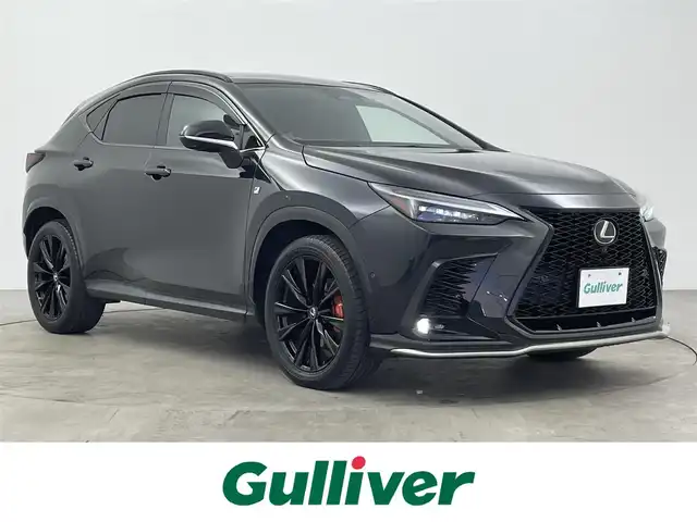 レクサス ＮＸ 350h Fスポーツ 大分県 2022(令4)年 3.7万km グラファイトブラックガラスフレーク 純正ナビ/　（BT/CD/DVD/フルセグ）/マークレビンソンプレミアムサウンドシステム/パノラマルーフ/アドバンスパーク/パノラミックビューモニター/クリアランスソナー/パワーバックドア/3眼LEDヘッドライト/オレンジキャリパー/シートポジションメモリー/ヘッドアップディスプレイ/レーダークルコン/プリクラッシュセーフティー/デジタルインナーミラー/GPSレーダー/置くだけ充電/シートヒーター・クーラー/ベンチレーション/ドライブレコーダー/ビルトインETC2.0