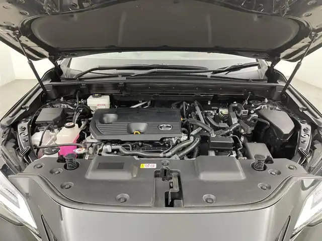 レクサス ＮＸ 350h Fスポーツ 大分県 2022(令4)年 3.7万km グラファイトブラックガラスフレーク 純正ナビ/　（BT/CD/DVD/フルセグ）/マークレビンソンプレミアムサウンドシステム/パノラマルーフ/アドバンスパーク/パノラミックビューモニター/クリアランスソナー/パワーバックドア/3眼LEDヘッドライト/オレンジキャリパー/シートポジションメモリー/ヘッドアップディスプレイ/レーダークルコン/プリクラッシュセーフティー/デジタルインナーミラー/GPSレーダー/置くだけ充電/シートヒーター・クーラー/ベンチレーション/ドライブレコーダー/ビルトインETC2.0