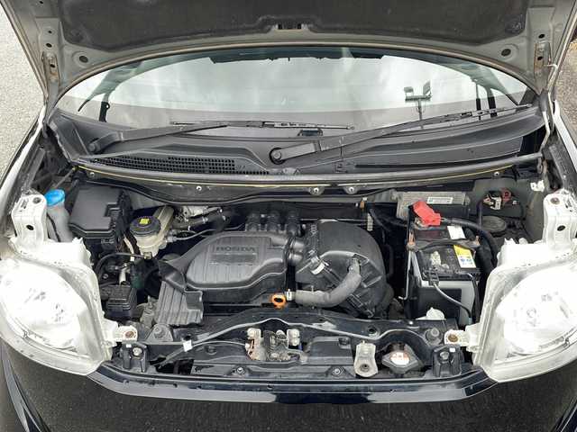 ホンダ Ｎ ＢＯＸ G SSパッケージ 福島県 2014(平26)年 8.2万km クリスタルブラックパール 純正オーディオ　ＣＤ　バックＣ　両側パワスラ　スマートキー　スペアキー　ステリモ　電格ミラー　ヒーテッドドアミラー　ドアバイザー　黒革シートカバー　ＥＣＯＮ　ＬＥＤヘッドライト　純正夏タイヤ付ＡＷ装着