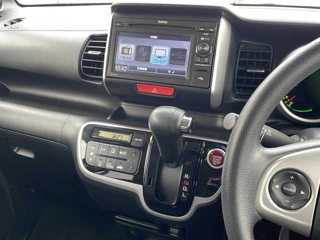 ホンダ Ｎ ＢＯＸ G SSパッケージ 福島県 2014(平26)年 8.2万km クリスタルブラックパール 純正オーディオ　ＣＤ　バックＣ　両側パワスラ　スマートキー　スペアキー　ステリモ　電格ミラー　ヒーテッドドアミラー　ドアバイザー　黒革シートカバー　ＥＣＯＮ　ＬＥＤヘッドライト　純正夏タイヤ付ＡＷ装着