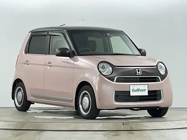 ホンダ Ｎ ＯＮＥ セレクト 愛知県 2019(令1)年 4.7万km ピーチブロッサムパール 純正7インチメモリナビ/(CD/DVD/BT/フルセグTV)/バックカメラ/ハーフレザーシート/シートヒーター/シティブレーキアクティブシステム/スマートキー/プッシュスタート/ETC/電格ミラー/ウィンカーミラー/オートライト/キセノンヘッドライト/ドライブレコーダー/ステアリングスイッチ/ドアバイザー/純正フロアマット