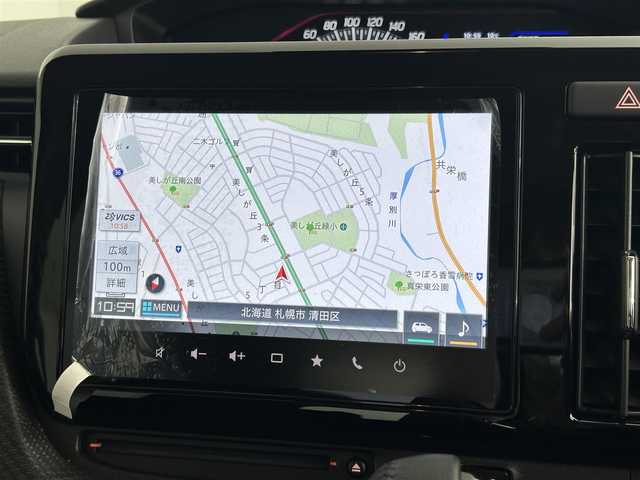 スズキ ソリオ バンディット HV MV 道央・札幌 2024(令6)年 0.5万km スーパーブラックパール ・4WD/・寒冷地仕様/・純正8インチナビ/　CD/DVD/BT/USB/フルセグ/・全方位カメラ/・デュアルカメラサポートブレーキ/・レーダークルーズコントロール/・レーンキープアシスト/・コーナーセンサー/・ヘッドアップディスプレイ/・アイドリングストップ/・横滑り防止装置/・両側パワースライドドア/・サンシェード/・サーキュレーター/・背面テーブル/・プッシュスタート/・スマートキー/・LEDヘッドライト/・フォグライト/・純正フロアマット