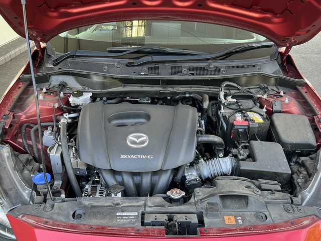 マツダ マツダ２ 15S プロアクティブ Sパッケージ 福島県 2019(令1)年 5.5万km ソウルレッドクリスタルM 登録時走行距離：54864km/純正ナビ（ナビSD欠）/（AM/FM/USB/BT/フルセグTV）/ビルトインETC/ヘッドアップディスプレイ/パワーシート（シートメモリー付）/（D/P)/シートヒーター/（D/P)/社外前後ドラレコ/ステアリングヒーター/追従クルコン/パドルシフト/全周囲モニター/クリアランスソナー/ステアリングスイッチ/パワーアウトレット/アイドリングストップ/横滑り防止装置/レーンキーピング/アイドリングストップ/バニティミラー