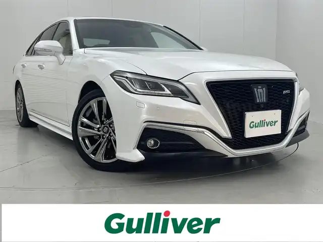 トヨタ クラウン ハイブリッド RS アドバンス 茨城県 2021(令3)年 2.6万km プレシャスホワイトパール 純正12.3型ナビ/全周囲カメラ/フルセグ/サンルーフ/デジタルインナーミラー/衝突被害軽減ブレーキ/車線逸脱抑制装置/レーダークルーズコントロール/オートマチックハイビーム/クリアランスソナー/BSM/ETC2.0/ドラレコ/本革シート/シートヒーター/ベンチレーション/純正18インチAW/LEDヘッドライト/スマートキー