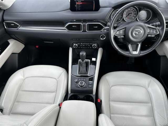 マツダ ＣＸ－５ XD Lパッケージ 奈良県 2018(平30)年 1.3万km スノーフレイクホワイトパールマイカ ＢＯＳＥサウンド　/ＨＵＤ　/白革シート　/純正ナビ/フルセグTV/アラウンドビューモニター  /電動リアゲート /ステアリングヒーター /革巻きステアリング /前席シートヒーター /パワーシート /ドライブレコーダー /クリアランスソナー/BSM