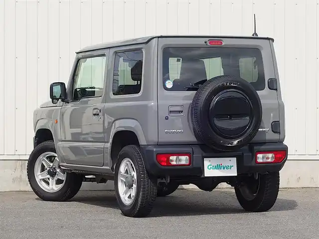スズキ ジムニー XL 山形県 2019(平31)年 3.6万km ミディアムグレー 4WD/デュアルセンサーブレーキサポート/カーオーディオ/　　【BT USB　AUX】/オートライト/シートヒーター/16インチアルミホイール/IC付ターボ/電動格納ミラー/フォグランプ/スマートキー/ETC