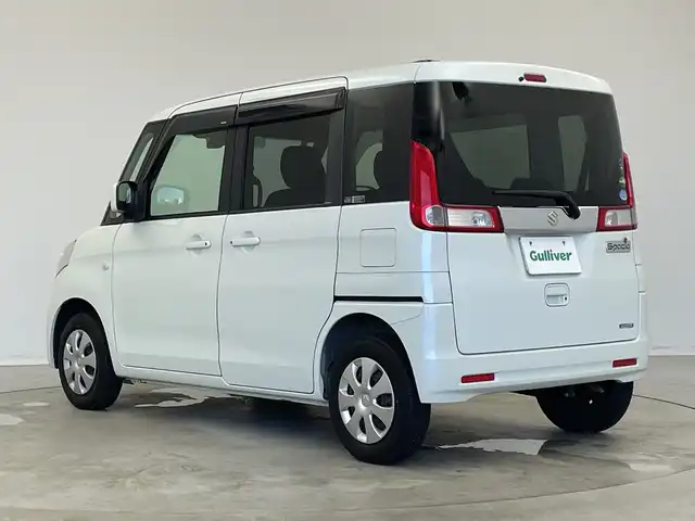 スズキ スペーシア G リミテッド 新潟県 2016(平28)年 6万km クリスタルホワイトP ディーラーオプションメモリナビ/(KXM-E501W)/(CD.DVD.SD.フルセグ.Bluetooth)/左側パワースライドドア/アイドリングストップ/ステアリングリモコン/電動格納ミラー/ヘッドライトレベライザー/オートエアコン/運転席シートヒーター/プッシュスタート/スマートキー/純正フロアマット