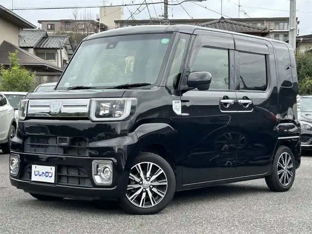 ダイハツ ウェイク G ターボ SA Ⅱ 埼玉県 2016(平28)年 9.6万km ブラックマイカメタリック (株)IDOMが運営する【じしゃロン鳩ヶ谷店】の自社ローン専用車両になりますこちらは現金またはオートローンご利用時の価格です。自社ローンご希望の方は別途その旨お申付け下さい/純正SDナビ/純正フルセグテレビ/アイドリングストップ/プッシュスタート/ETC/純正14インチAW/純正フロアマット/衝突被害軽減システム/レーンアシスト