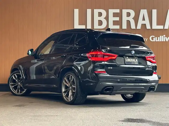 ＢＭＷ Ｘ３ M40d 宮城県 2019(令1)年 6.4万km サファイアブラックP セレクトパッケージ/・電動パノラマガラスルーフ/・リヤサイドウィンドーローラーブラインド/・harman/kardonサラウンドサウンドシステム/ハイラインパッケージ/・ランバーサポート/・リヤシートヒーティング/・ヴァーネスカレザーシート/・ポプラグレーファインウッドインテリアトリム/パールクロームハイライト/ヘッドアップディスプレイ/iDriveナビゲーションシステム/フルセグTV/全方位カメラ/キャメルレザーシート/シートヒーター/メモリ機能付きパワーシート/LEDヘッドライト/オートマチックハイビーム/純正21インチAW/コンフォートアクセス/パワーバックドア/ブラックキドニーグリル/ワイヤレスチャージング/ドライブレコーダー/ETC2.0車載器