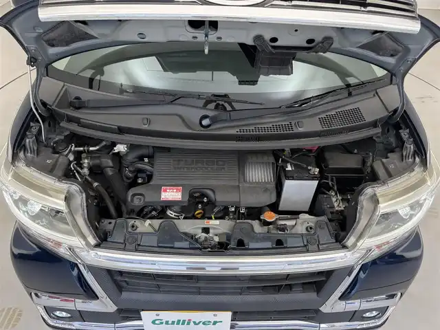 ダイハツ タント カスタムRSトップED VS SAⅢ 滋賀県 2019(平31)年 1.8万km レーザーブルークリスタルシャイン 社外ナビ/【CD.DVD.Bluetooth.フルセグTV】/全方位カメラ/衝突軽減ブレーキ/両側電動スライドドア/ハーフレザーシート/D席シートヒーター/コーナーセンサー/LEDヘッドライト/オートライト/オートハイビーム/前方ドライブレコーダー/ETC/ステアリングスイッチ/純正アルミホイール/プッシュスタート/スマートキー