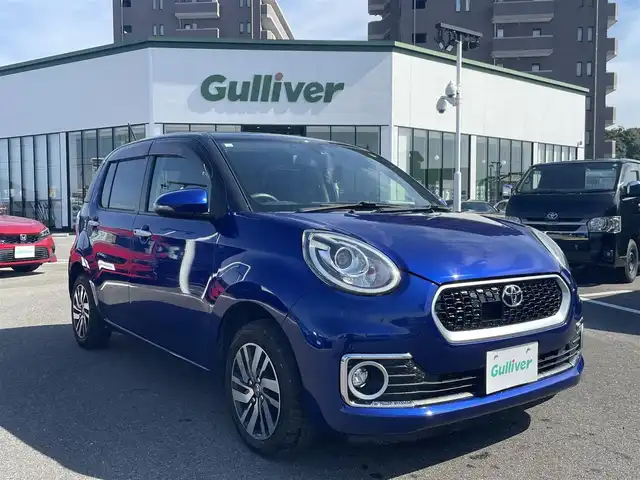 トヨタ パッソ モーダ　S 長崎県 2016(平28)年 3.7万km ブラックマイカメタリック/ディープブルークリスタルマイカ ワンオーナー/トヨタセーフティセンス/カロッツェリアメモリナビ/（フルセグ・DVD・SD・BT・CD）/バックカメラ/オートライト/LEDヘッドライト/アイドリングストップ/ETC/ステアリングスイッチ/スマートキー/スペアキー/新車保証書/取扱説明書