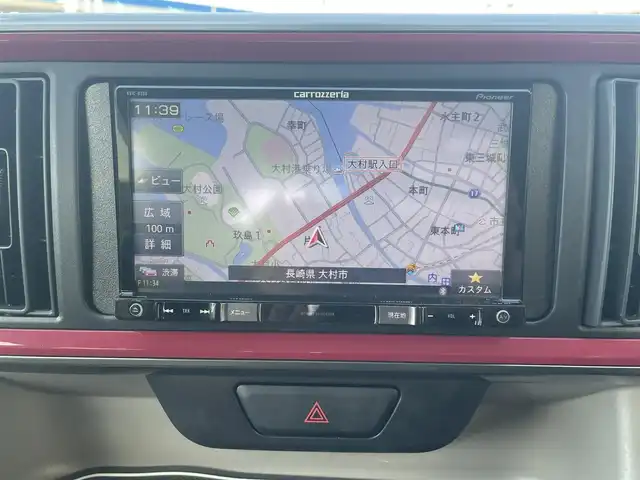 トヨタ パッソ モーダ　S 長崎県 2016(平28)年 3.7万km ブラックマイカメタリック/ディープブルークリスタルマイカ ワンオーナー/トヨタセーフティセンス/カロッツェリアメモリナビ/（フルセグ・DVD・SD・BT・CD）/バックカメラ/オートライト/LEDヘッドライト/アイドリングストップ/ETC/ステアリングスイッチ/スマートキー/スペアキー/新車保証書/取扱説明書