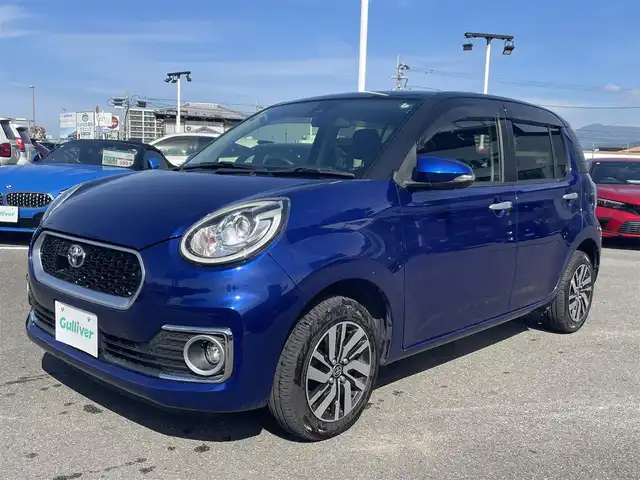 トヨタ パッソ モーダ　S 長崎県 2016(平28)年 3.7万km ブラックマイカメタリック/ディープブルークリスタルマイカ ワンオーナー/トヨタセーフティセンス/カロッツェリアメモリナビ/（フルセグ・DVD・SD・BT・CD）/バックカメラ/オートライト/LEDヘッドライト/アイドリングストップ/ETC/ステアリングスイッチ/スマートキー/スペアキー/新車保証書/取扱説明書