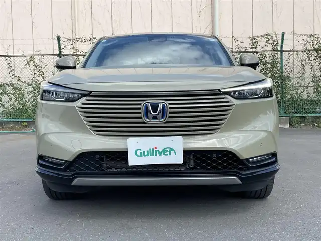 ホンダ ヴェゼル ハイブリッド e:HEV Z 東京都 2023(令5)年 1.2万km サンドカーキパール 純正ナビ/フルセグTV/CD/DVD/Bluetooth/バックカメラ/ホンダセンシング/パワーバックドア/前席シートヒーター/ステアリングヒーター/レーダークルーズコントロール/前後ドライブレコーダー/ETC/ブレーキホールド/スマートキー/フォグライト/純正フロアマット