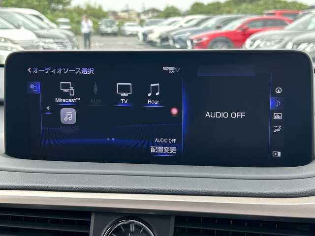 レクサス ＲＸ 450hL 千葉県 2021(令3)年 5.5万km ソニッククォーツ サンルーフ　レザーシート　ナビ　全方位カメラ　ＴＶ　ＣＤ　Ｂｔ　ＵＳＢ　１００Ｖ　ＥＴＣ　ドラレコ　シートヒーター　エアシート　パワーシート　後席モニター　電動リアゲート　２０ＡＷ LEDライト